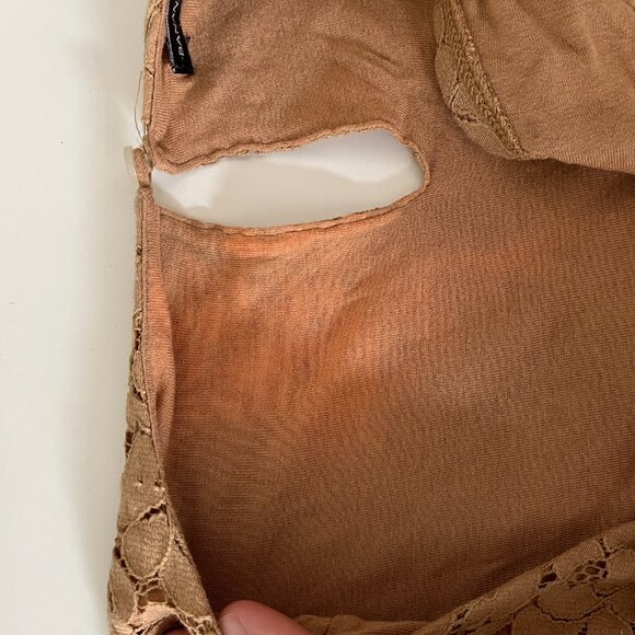 Banana Republic Mad Men Collection lace tank flare blouse - Picture 5 of 6